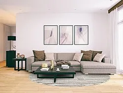 Okrągły dywan - Indoor/Outdoor Baldwin (cream/beżowy)