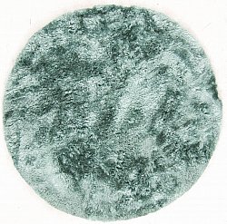 Okrągły dywan - Janjira (turkus)