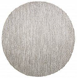 Okrągłe dywan - Jenim (szary/biały)