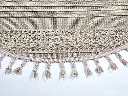 Okrągły dywan - Indoor/Outdoor Athena (beżowy)