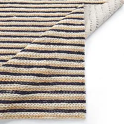 Dywany z juty - Howrah Braided Jute (naturalny/biały/czarny)