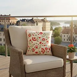 Poszewka na poduszke - Kalmar Embroidered Cushion Cover (wielokolorowy)
