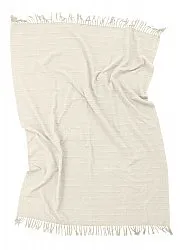 Koce - Nalani cotton throw (krem)