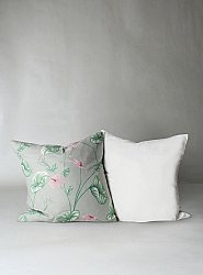Poszewka na poduszke x 2 - Adella (zielony/fioletowy)