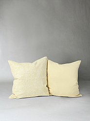 Poszewka na poduszke x 2 - Merja (żółty)