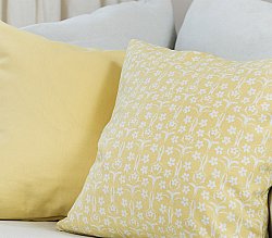 Poszewka na poduszke x 2 - Ella (żółty)