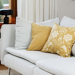Poszewka na poduszke x 2 - Onni (żółty)