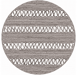 Okrągły dywan - Levie (szary)