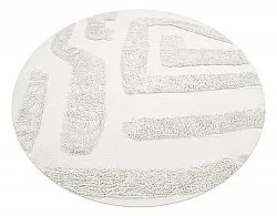 Okrągły dywan - Alexa Natural Cotton Shaggy (offwhite)