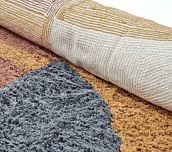 Okrągły dywan - Alpe Natural Cotton Shaggy (multi)