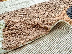 Okrągły dywan - Alpe Natural Cotton Shaggy (multi)