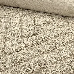 Dywany shaggy - Amberley Natural Cotton Shaggy (beżowy)