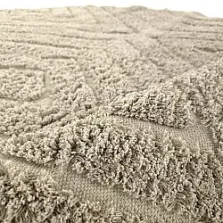 Okrągły dywan - Amberley Natural Cotton Shaggy (beżowy)