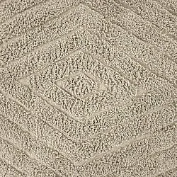 Okrągły dywan - Amberley Natural Cotton Shaggy (beżowy)