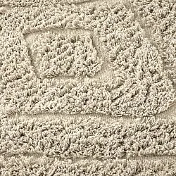 Okrągły dywan - Amberley Natural Cotton Shaggy (beżowy)