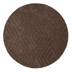 Okrągły dywan - Amberley Natural Cotton Shaggy (brązowy)