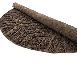 Okrągły dywan - Amberley Natural Cotton Shaggy (brązowy)
