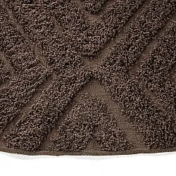 Okrągły dywan - Amberley Natural Cotton Shaggy (brązowy)