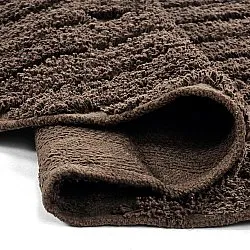 Okrągły dywan - Amberley Natural Cotton Shaggy (brązowy)