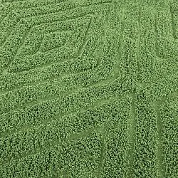 Dywany shaggy - Amberley Natural Cotton Shaggy (zielony)