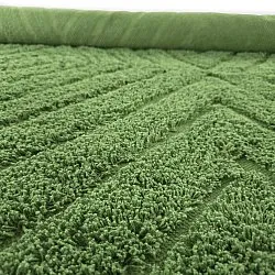 Dywany shaggy - Amberley Natural Cotton Shaggy (zielony)