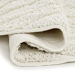 Okrągły dywan - Amberley Natural Cotton Shaggy (białawy)