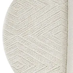 Okrągły dywan - Amberley Natural Cotton Shaggy (białawy)