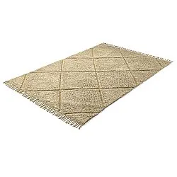 Dywany shaggy - Bellevue Natural Cotton Shaggy (beż/brąz)