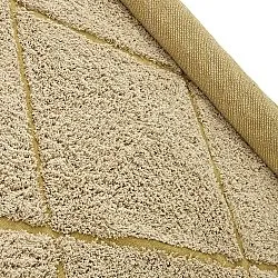 Dywany shaggy - Bellevue Natural Cotton Shaggy (beż/brąz)