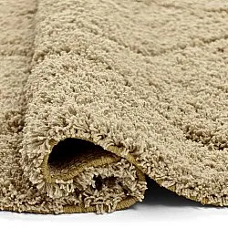 Dywany shaggy - Bellevue Natural Cotton Shaggy (beż/brąz)