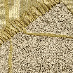 Dywany shaggy - Bellevue Natural Cotton Shaggy (beż/brąz)