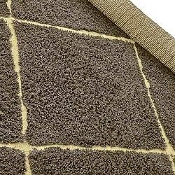 Dywany shaggy - Bellevue Natural Cotton Shaggy (brązowy/żółty)