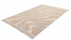 Dywany shaggy - Bonnie Natural Cotton Shaggy (beżowy)