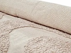 Dywany shaggy - Bonnie Natural Cotton Shaggy (beżowy)