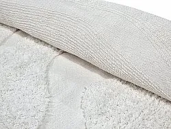 Dywany shaggy - Bonnie Natural Cotton Shaggy (offwhite)