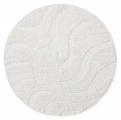 Okrągły dywan - Bonnie Natural Cotton Shaggy (offwhite)