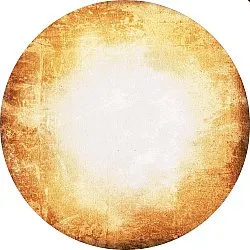Okrągły dywan - Buendia (żółty)