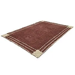 Dywany shaggy - Cataya Natural Cotton Shaggy (brązowy/beżowy)
