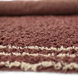 Dywany shaggy - Cataya Natural Cotton Shaggy (brązowy/beżowy)