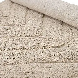 Okrągły dywan - Conara Natural Cotton Shaggy (beżowy)