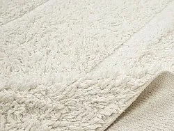 Okrągły dywan - Cremona Natural Cotton Shaggy (offwhite)
