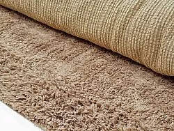 Dywany shaggy - Ebba Natural Cotton Shaggy (brązowy)