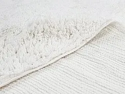 Okrągły dywan - Ebba Natural Cotton Shaggy (offwhite)
