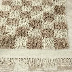 Dywany shaggy - Elsey Natural Cotton Shaggy (krem/piasek)