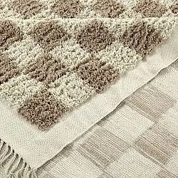 Dywany shaggy - Elsey Natural Cotton Shaggy (krem/piasek)