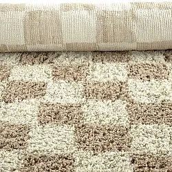 Dywany shaggy - Elsey Natural Cotton Shaggy (krem/piasek)