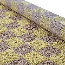 Dywany shaggy - Elsey Natural Cotton Shaggy (żółty/beżowy)