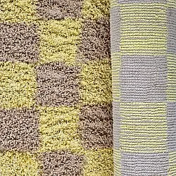 Dywany shaggy - Elsey Natural Cotton Shaggy (żółty/beżowy)