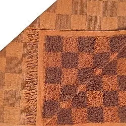 Dywany shaggy - Elsey Natural Cotton Shaggy (pomarańczowy/czerwony)