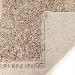 Dywany shaggy - Elsey Natural Cotton Shaggy (różowy/pomarańczowy)